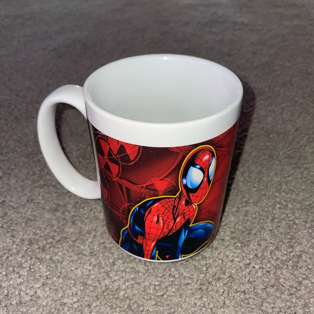 Collectors Marvel Spiderman Ceramic Coffee Mug Hot Or Cold Liquids